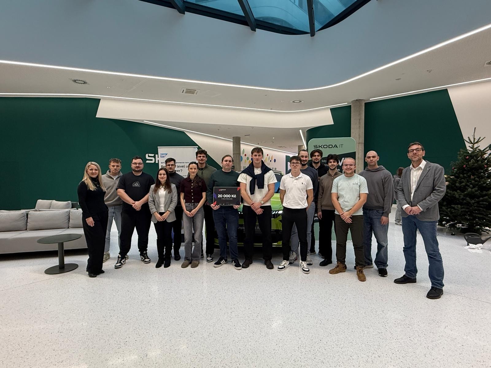 Medaile z Biz Sim Cup 2025 pro EKF