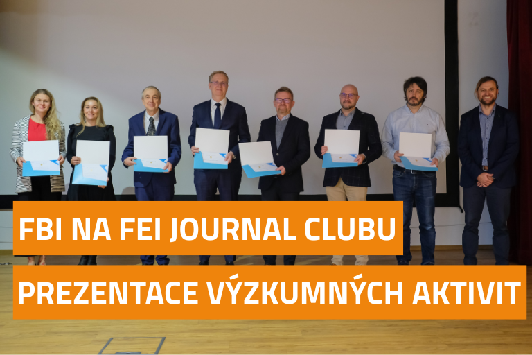 Prezentace výzkumných aktivit FBI na FEI Journal Clubu