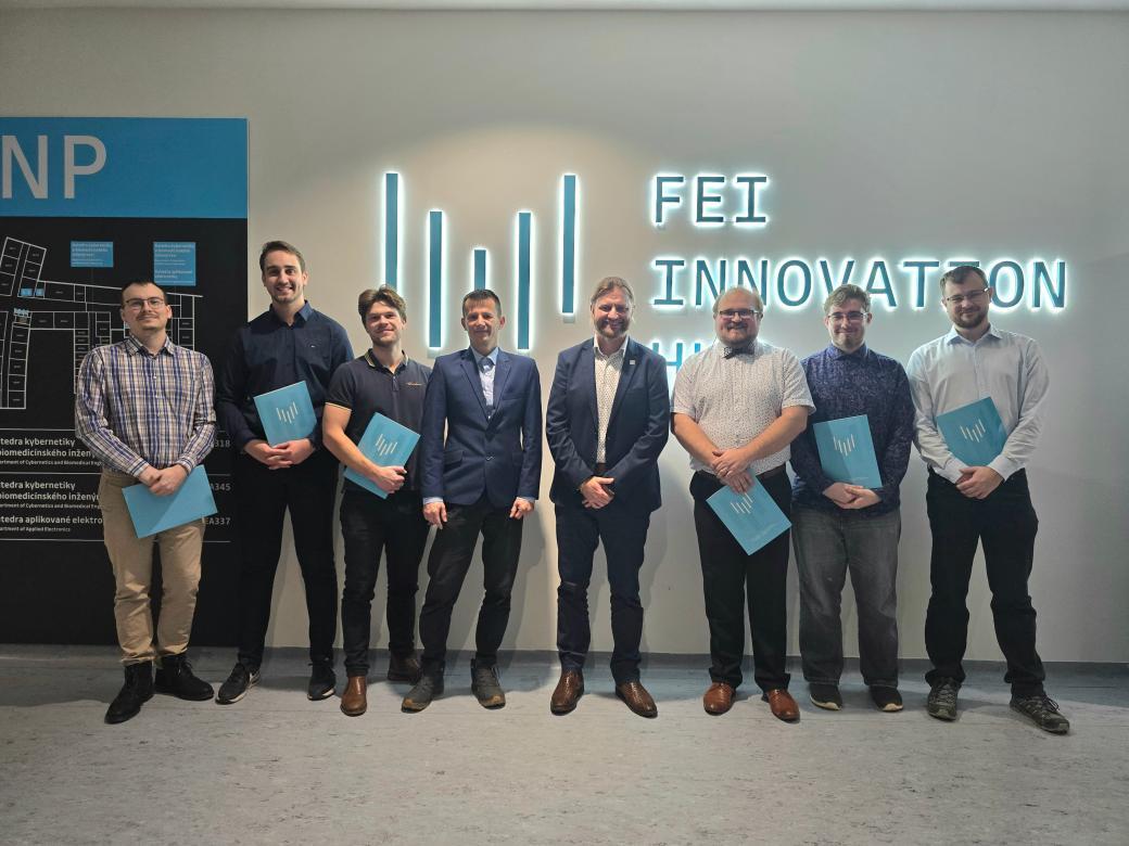 The faculty has opened the FEI Innovation Hub, a new space for teaching, research and student projects