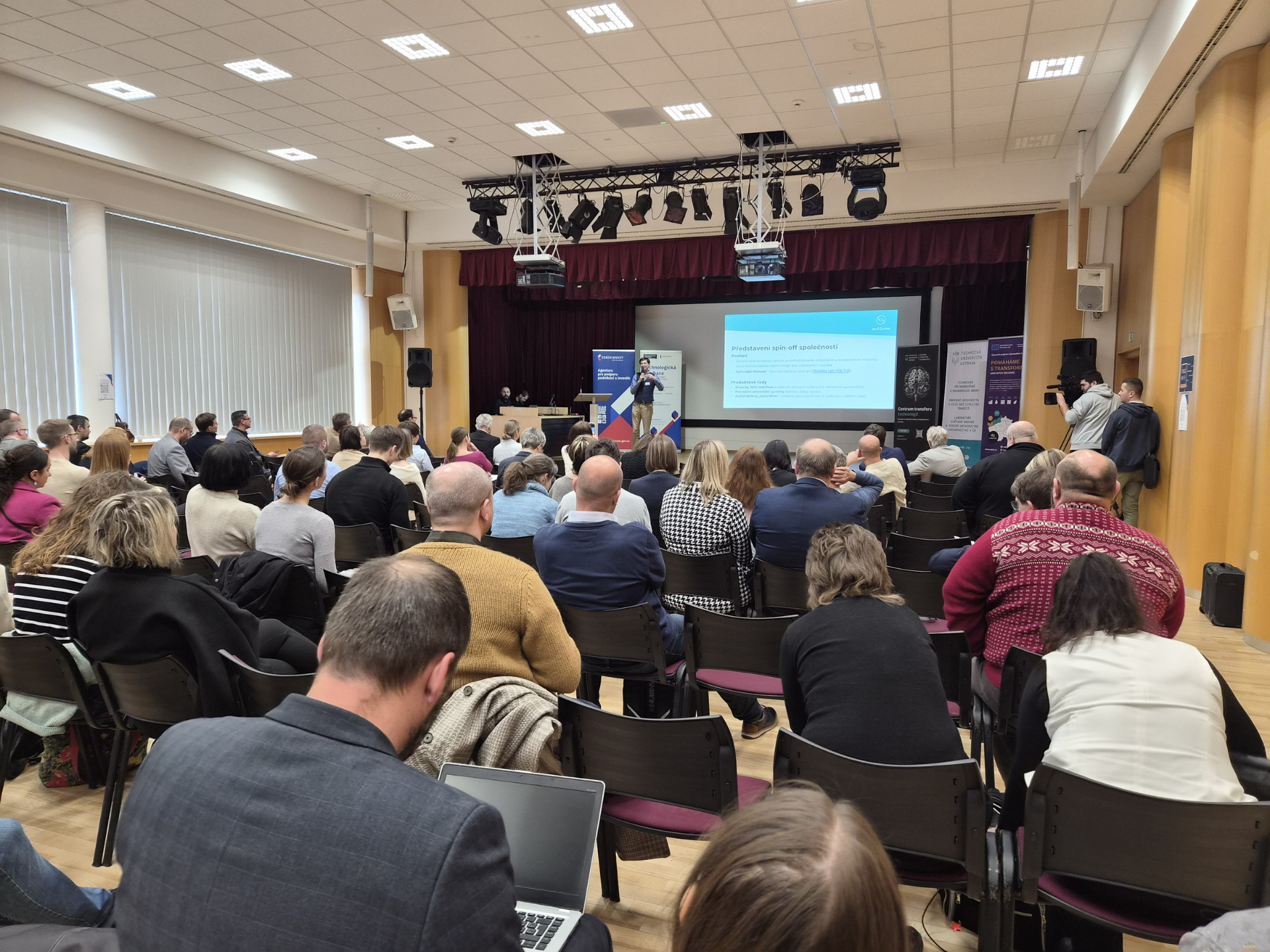 Na VŠB-TUO se představily úspěšné spin-off firmy