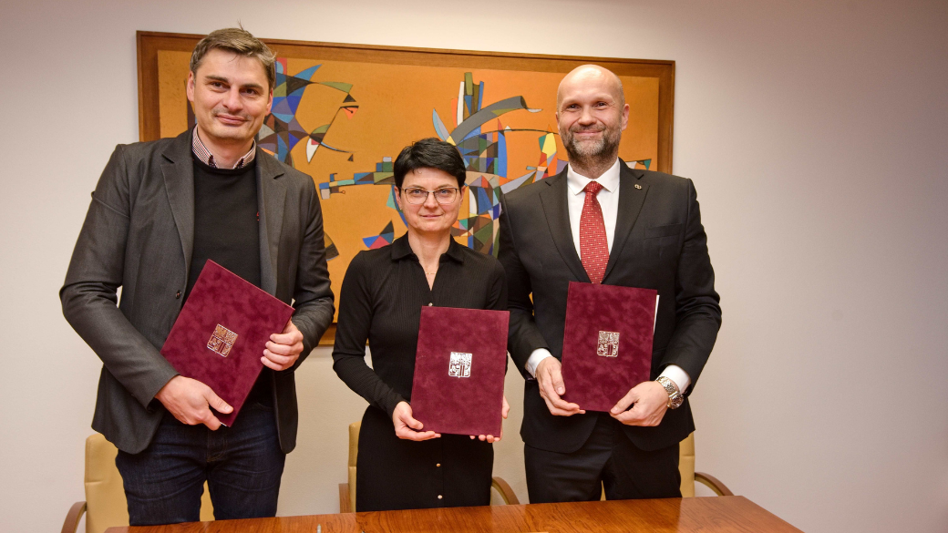 Kraj, Černá kostka a FMT VŠB-TUO podepsali memorandum o vzniku 1. regionální ESD datové infrastruktury v ČR