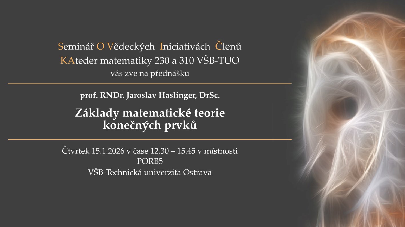 Základy matematické teorie konečných prvků