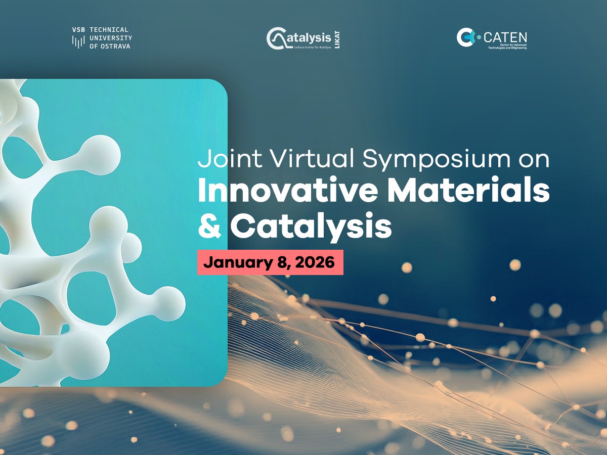 Join a virtual symposium on innovative materials and catalysis