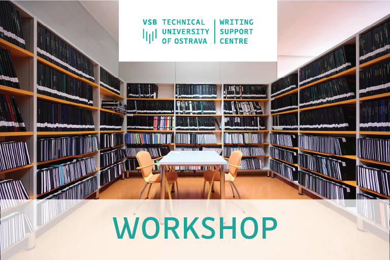 Workshop: JAK NA ODBORNÝ TEXT PRO ZAČÁTEČNÍKY