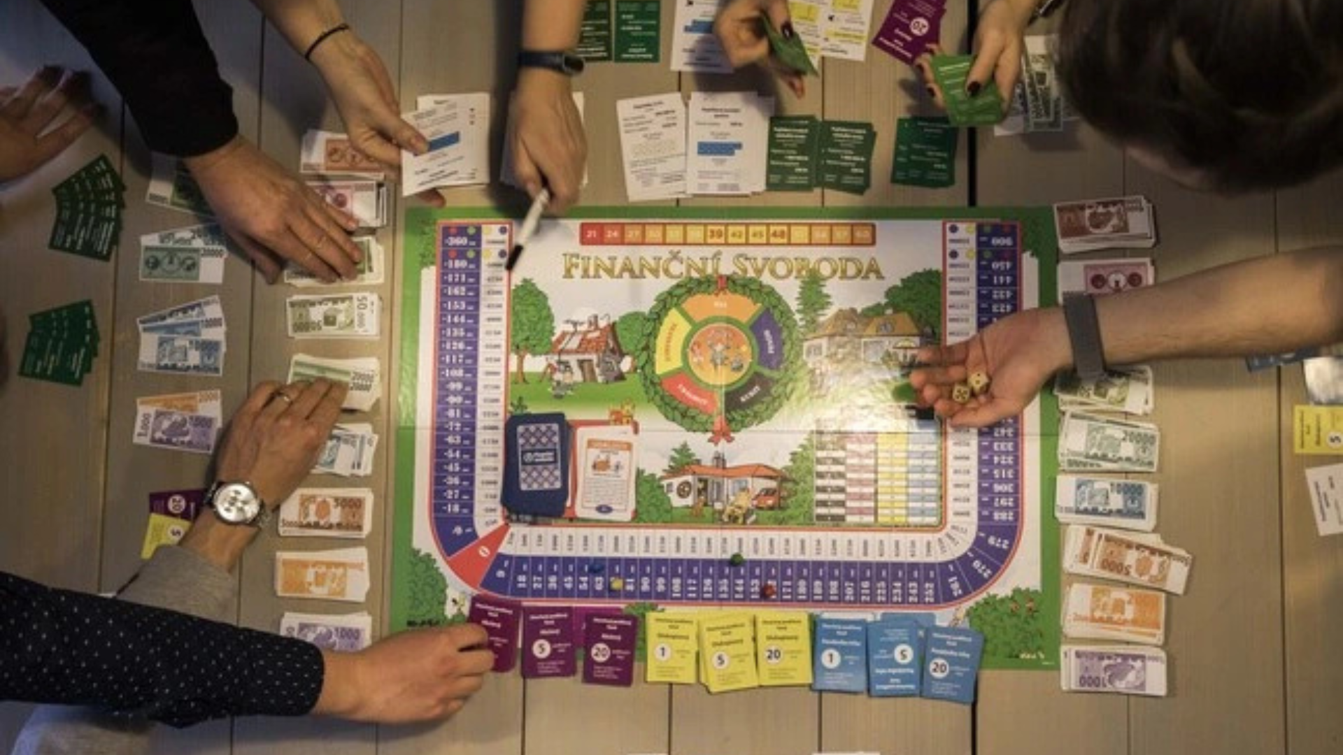 Investiční workshop s deskovou hrou Finanční svoboda