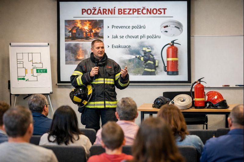 Přednášky odborníka z praxe - Zvláštnosti použití jednotlivých hasiv, progresivní způsoby hašení