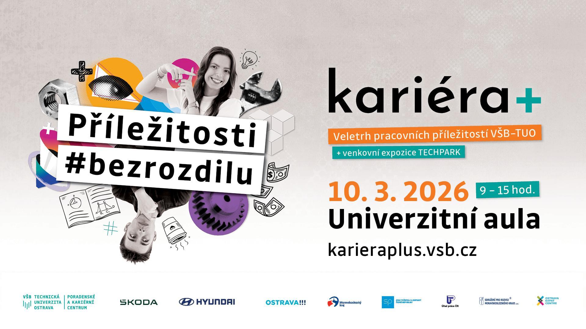 Veletrh pracovních příležitostí kariéra+ 2026 & TECHPARK