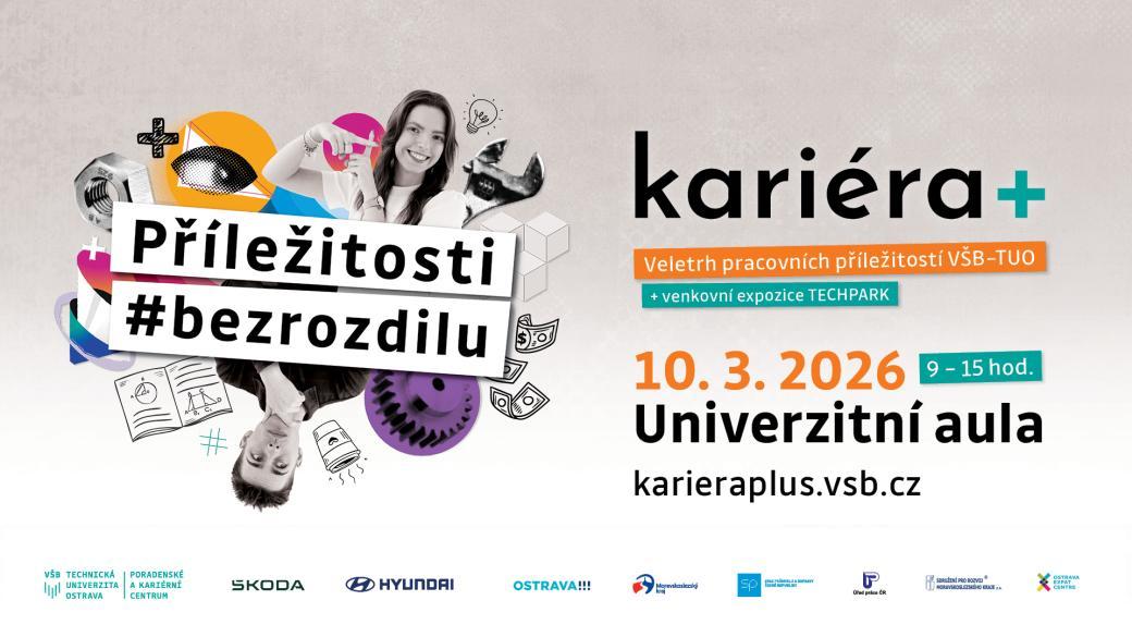 Veletrh pracovních příležitostí kariéra+ 2026 & TECHPARK