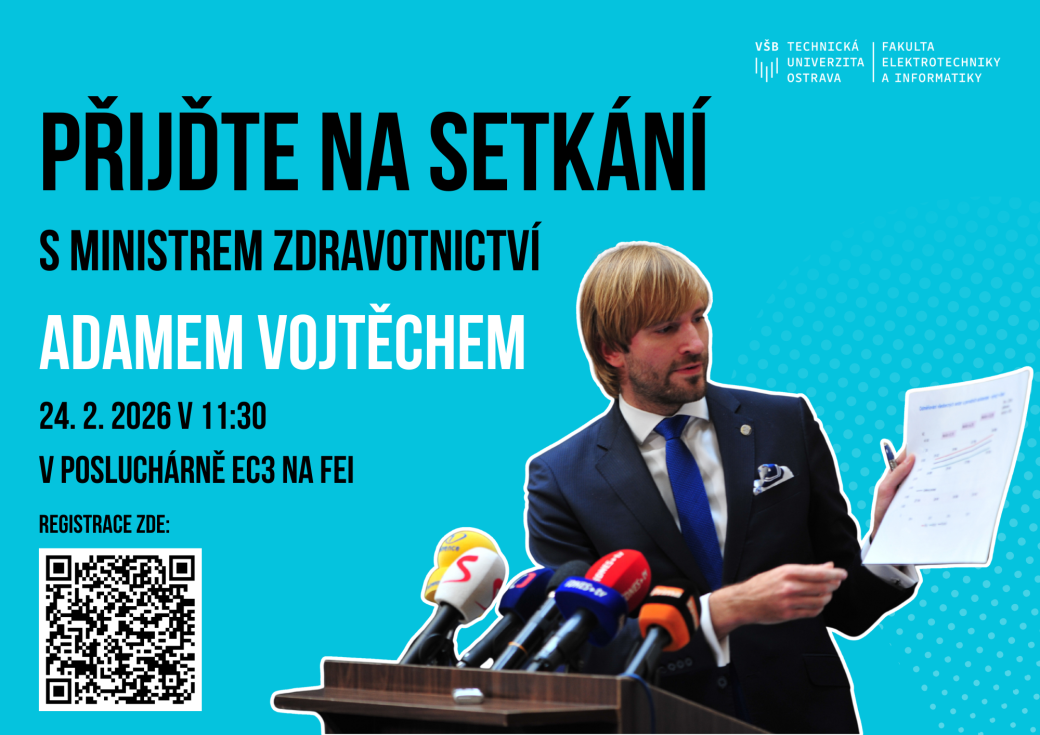 Setkání ministra zdravotnictví se studenty
