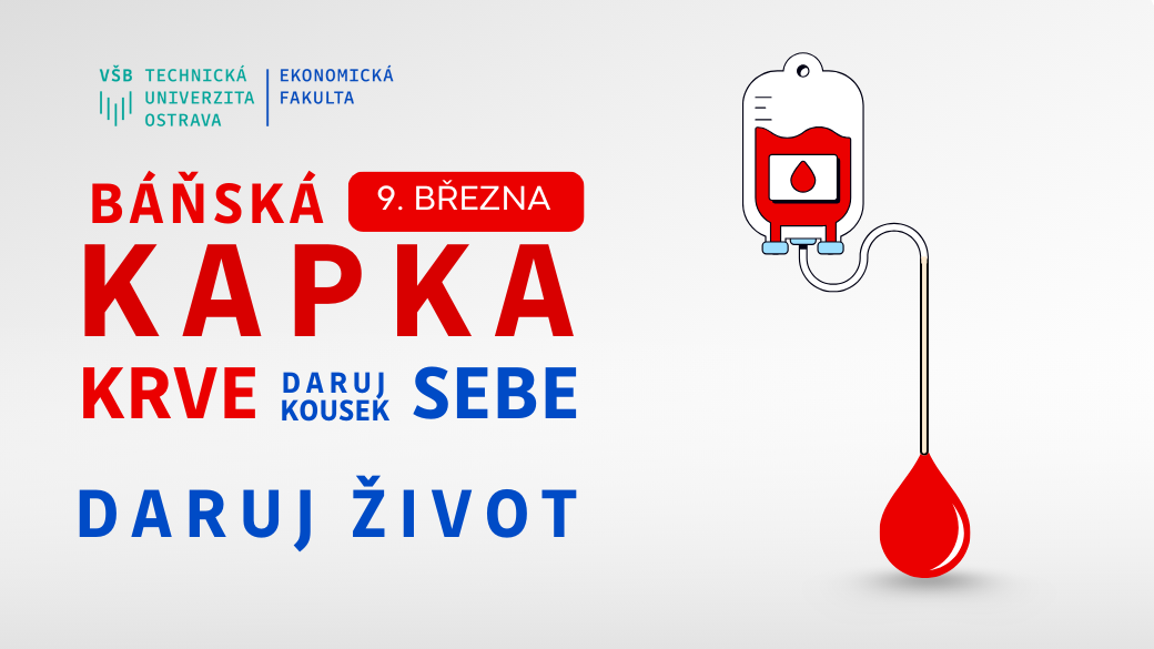 Báňská kapka krve aneb Daruj krev s EKF! 