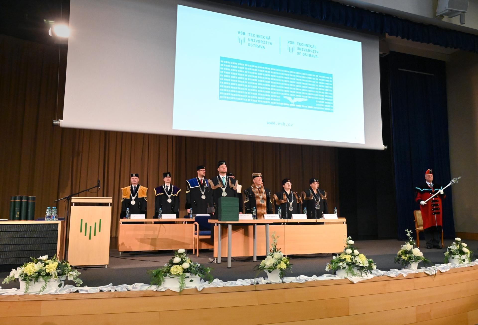 Slavnostní zasedání Vědecké rady VŠB-TUO