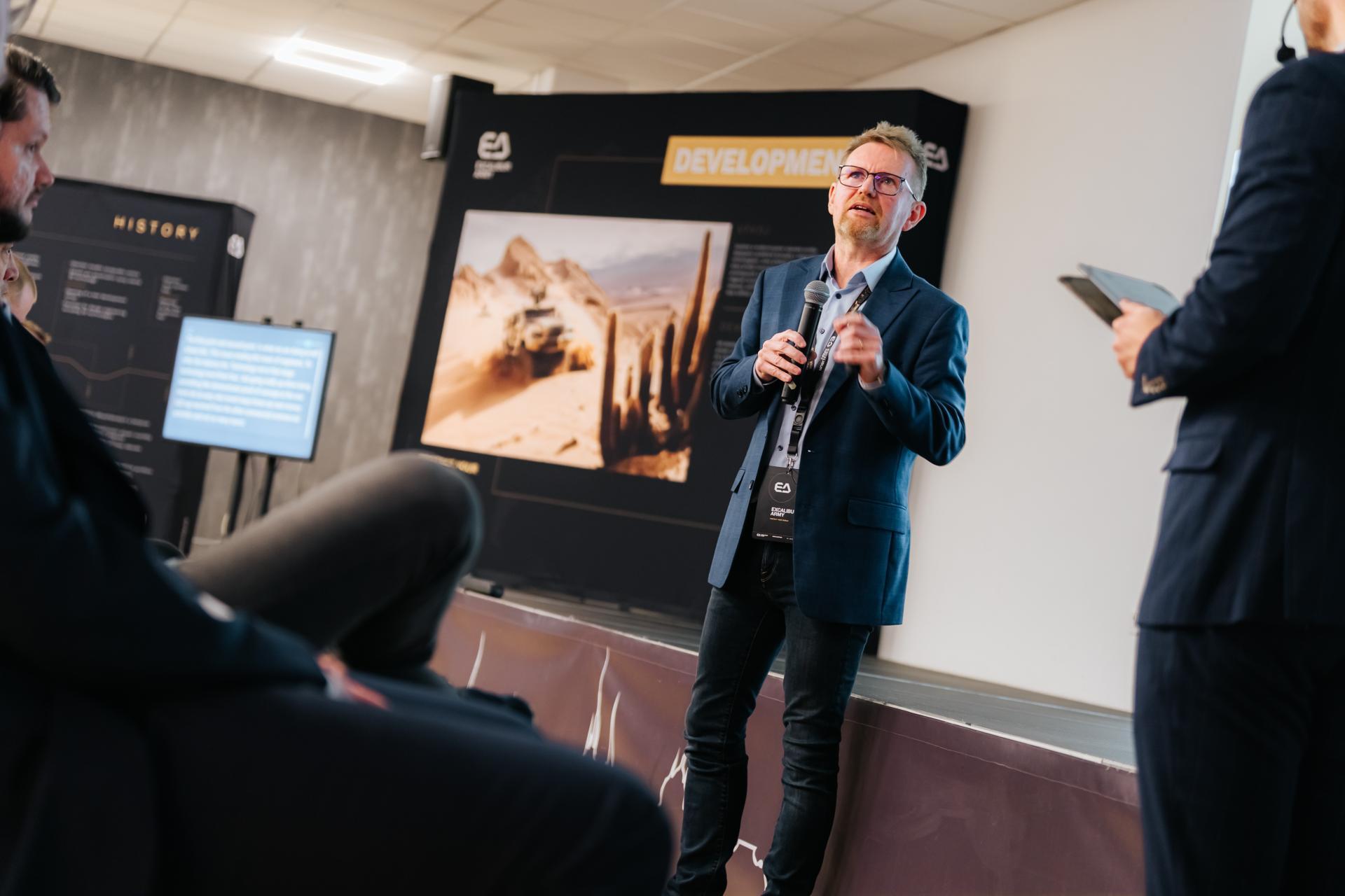 Radek Zbořil přednášel na Excalibur Army Akcelerátoru 