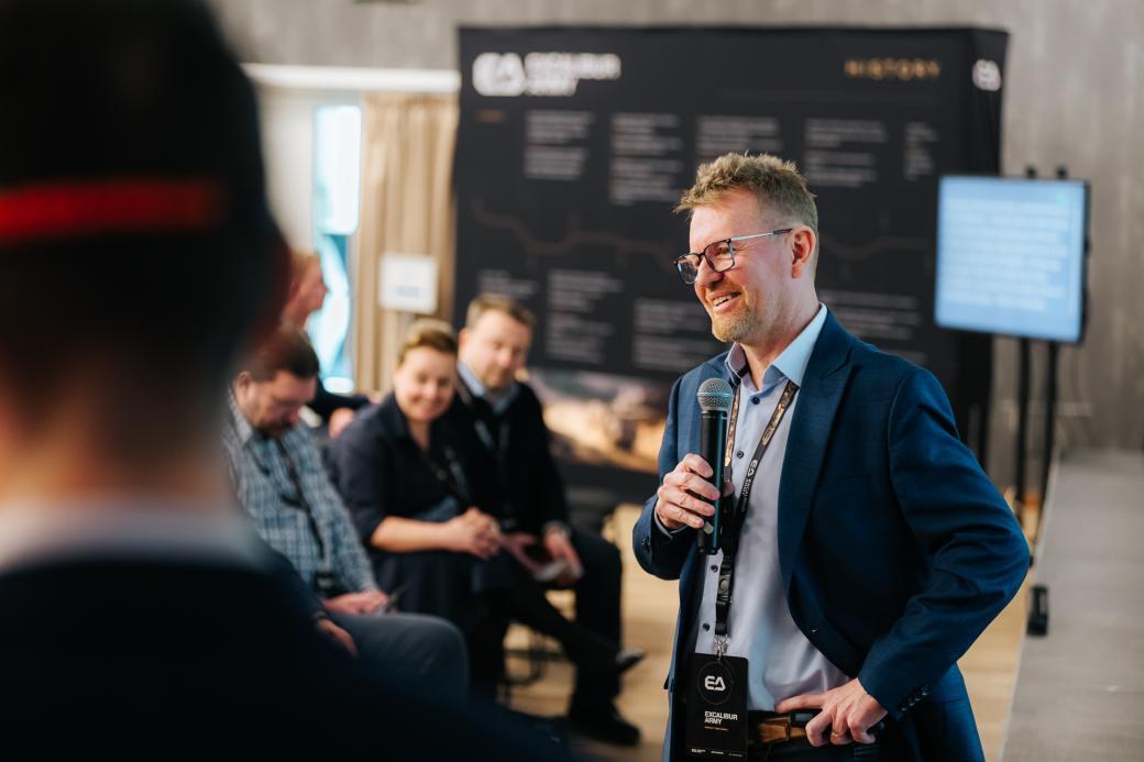 Radek Zbořil přednášel na Excalibur Army Akcelerátoru 