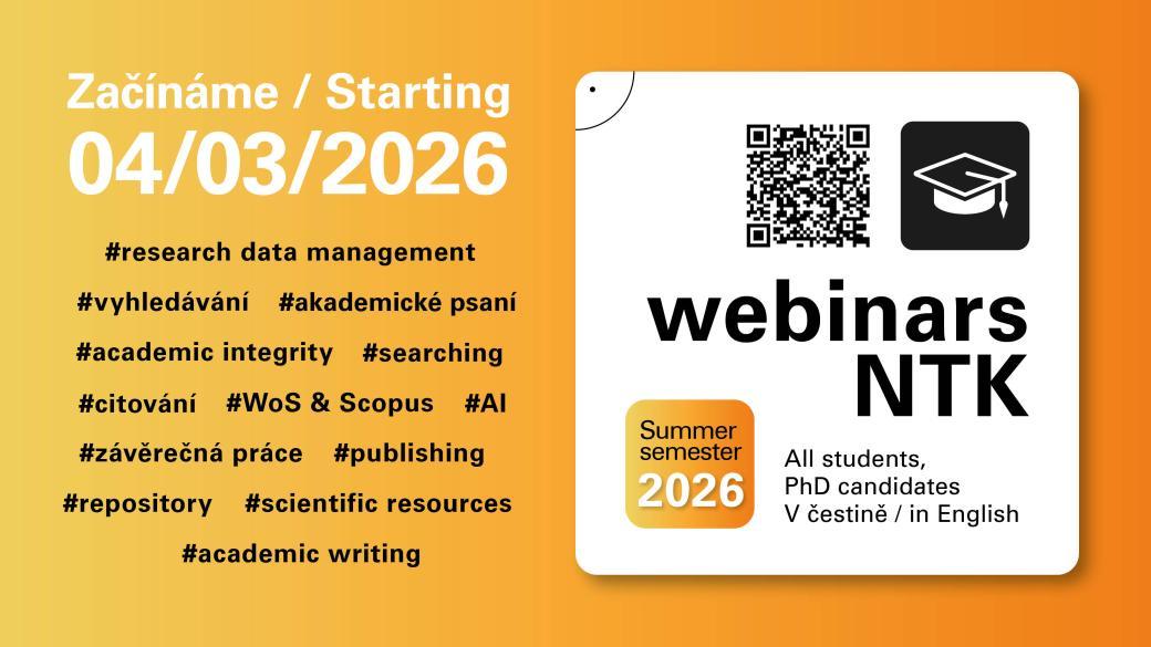 Webináře Národní technické knihovny