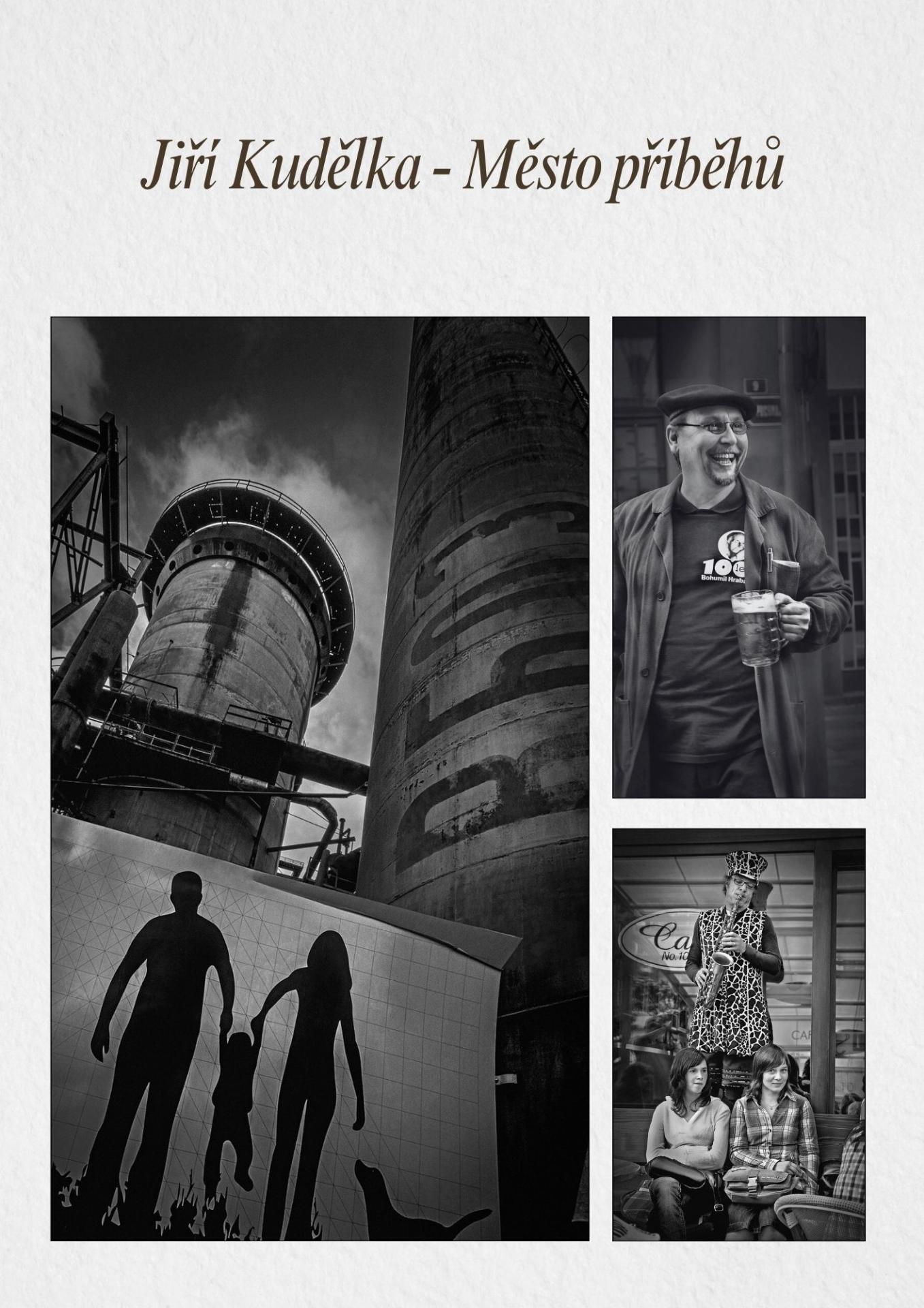 Výstava Jiřího Kudělky – Město příběhů