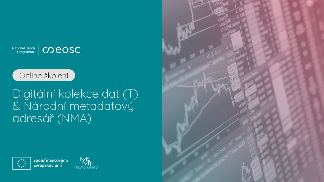 Digitální kolekce dat (T) & Národní metadatový adresář (NMA)