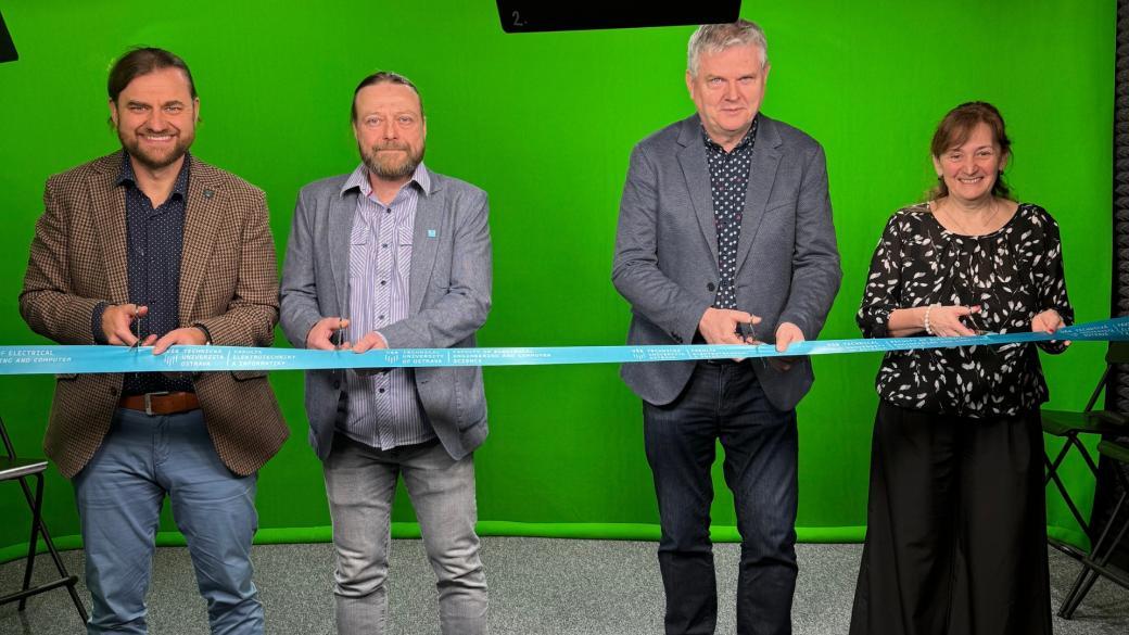 A modern multimedia studio for audiovisual content production opens at FEI