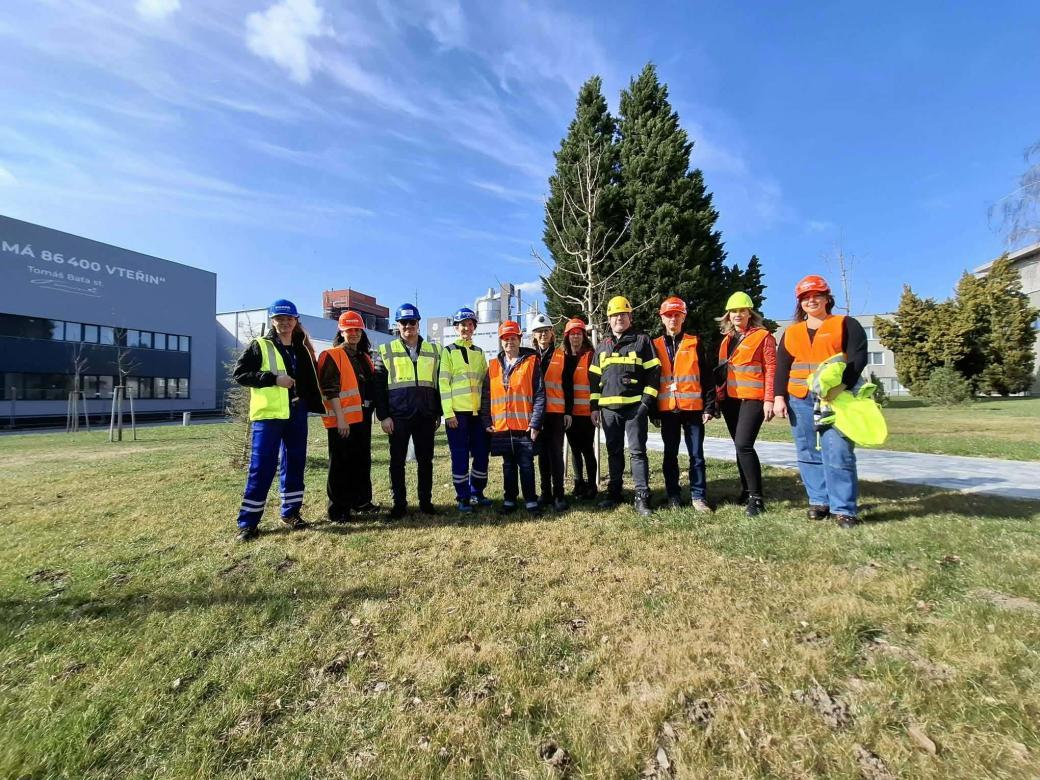 Exkurze ve společnosti Fosfa přinesla inspiraci pro další spolupráci