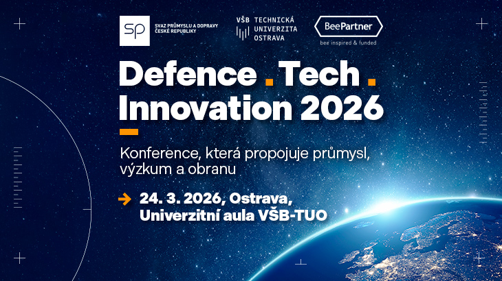 Defence Tech Innovation 2026: řečníci potvrzeni