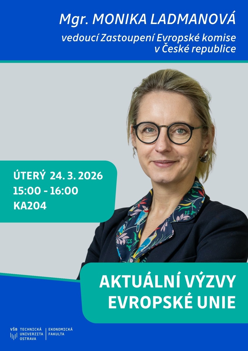 Přednáška vedoucí Zastoupení Evropské komise v ČR