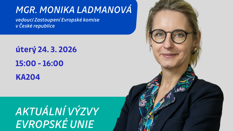 Přednáška vedoucí Zastoupení Evropské komise v ČR