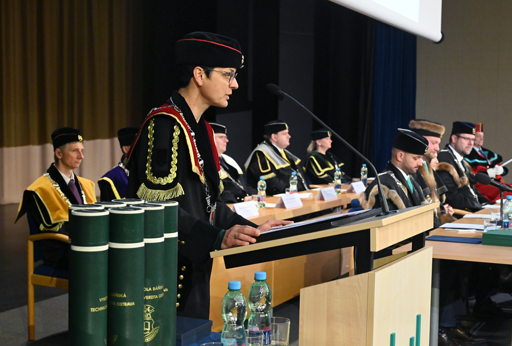 Univerzita oslavila Den učitelů slavnostním zasedáním Vědecké rady