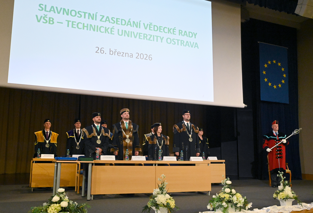 Univerzita oslavila Den učitelů slavnostním zasedáním Vědecké rady