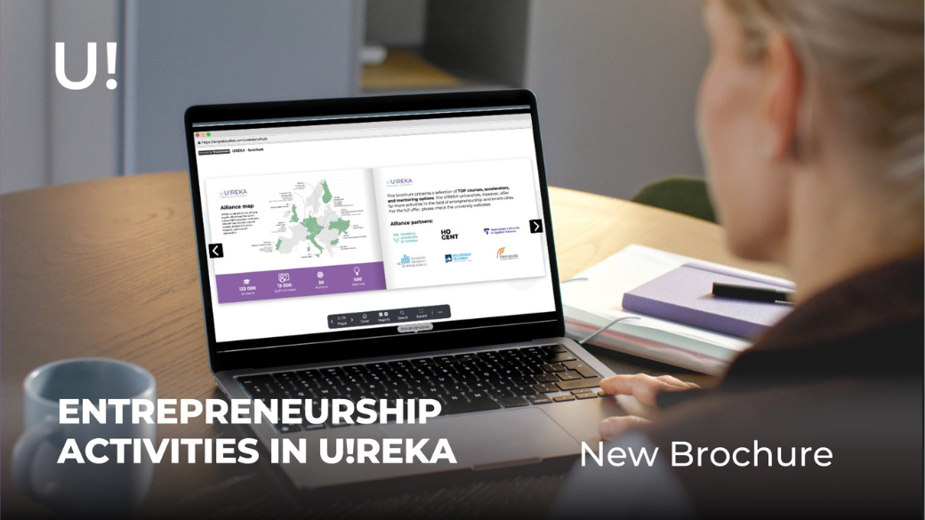 Podnikatelské aktivity v rámci U!REKA – nová brožura 