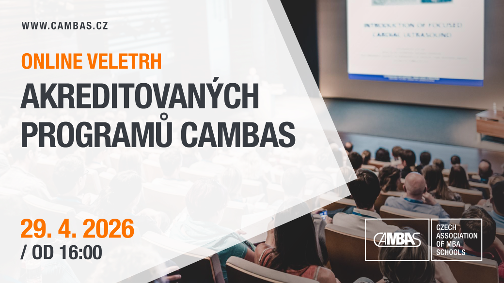 EKF na ONLINE veletrhu MBA programů CAMBAS
