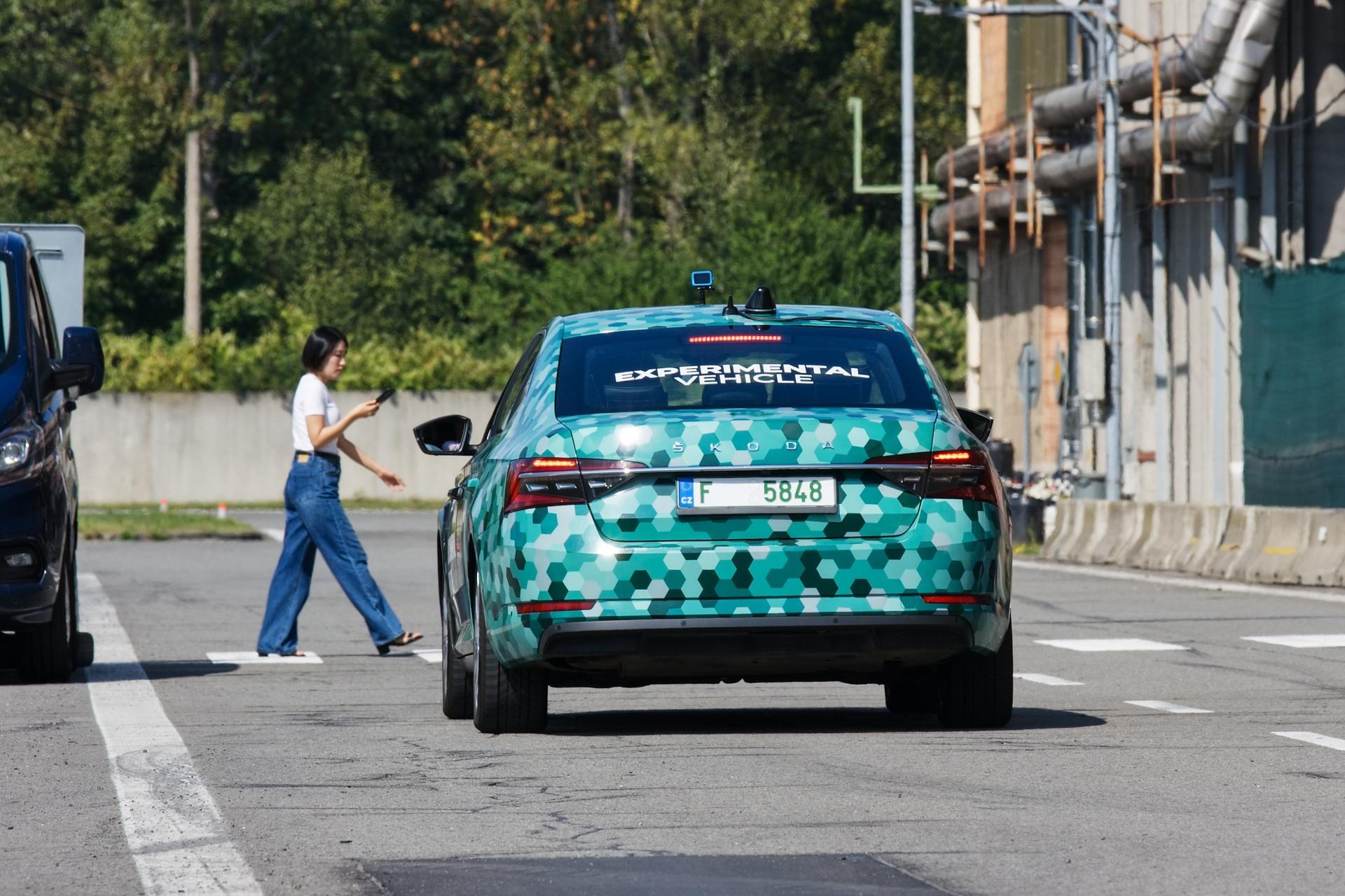 V Ostravě proběhlo testování technologie pro ochranu chodců