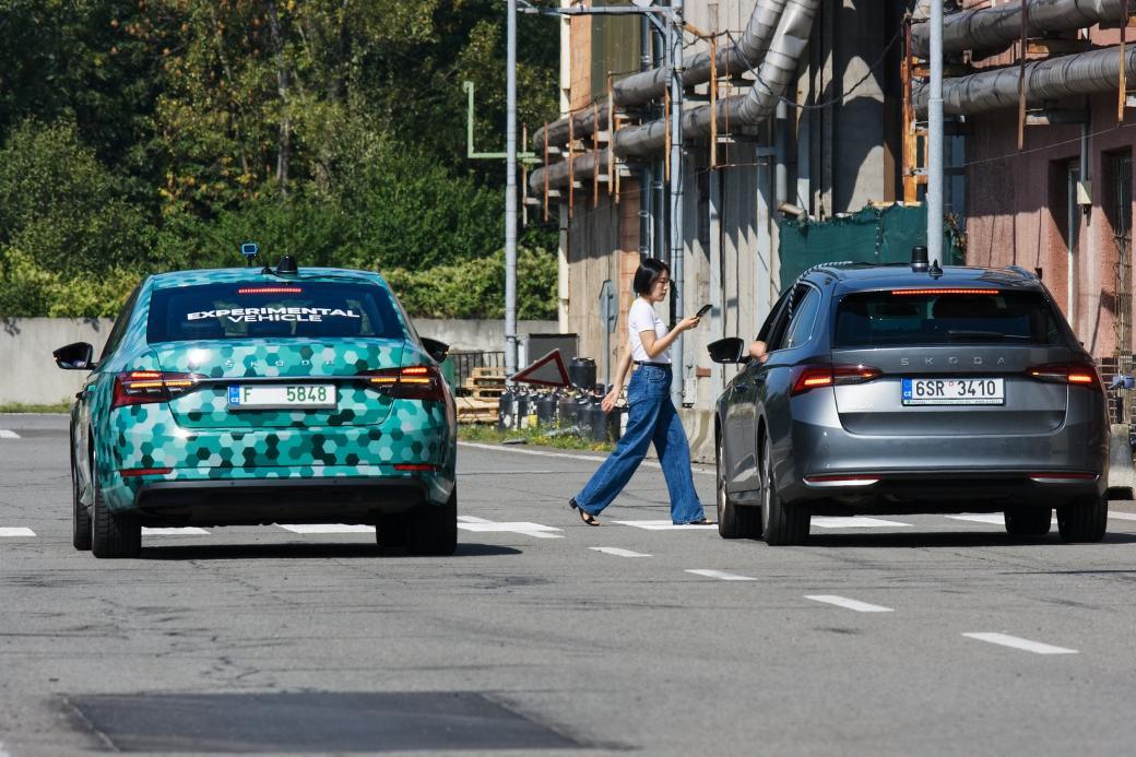 V Ostravě proběhlo testování technologie pro ochranu chodců