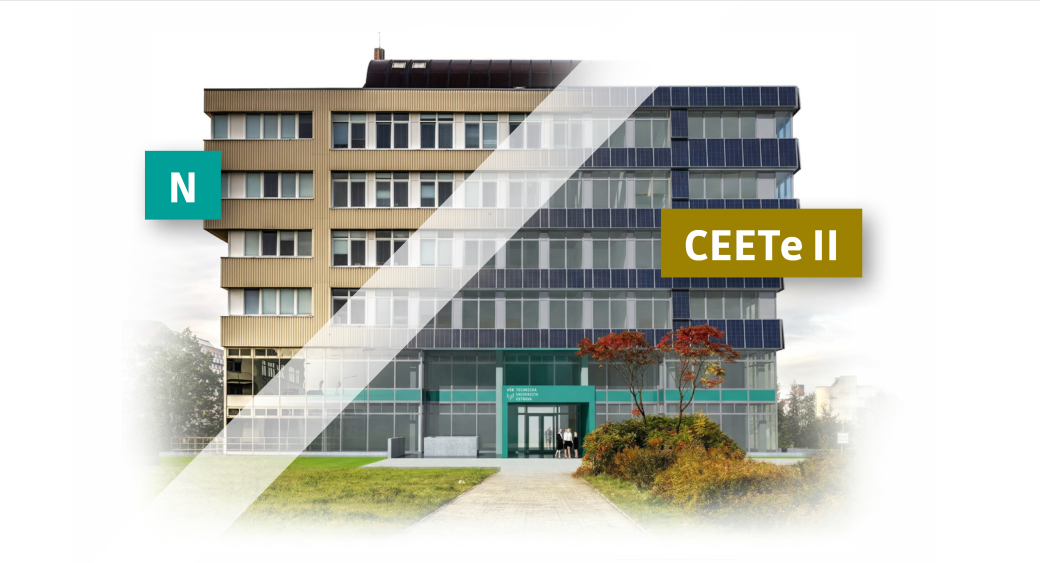 Slavnostní (p)oklepání základního kamene CEETe II