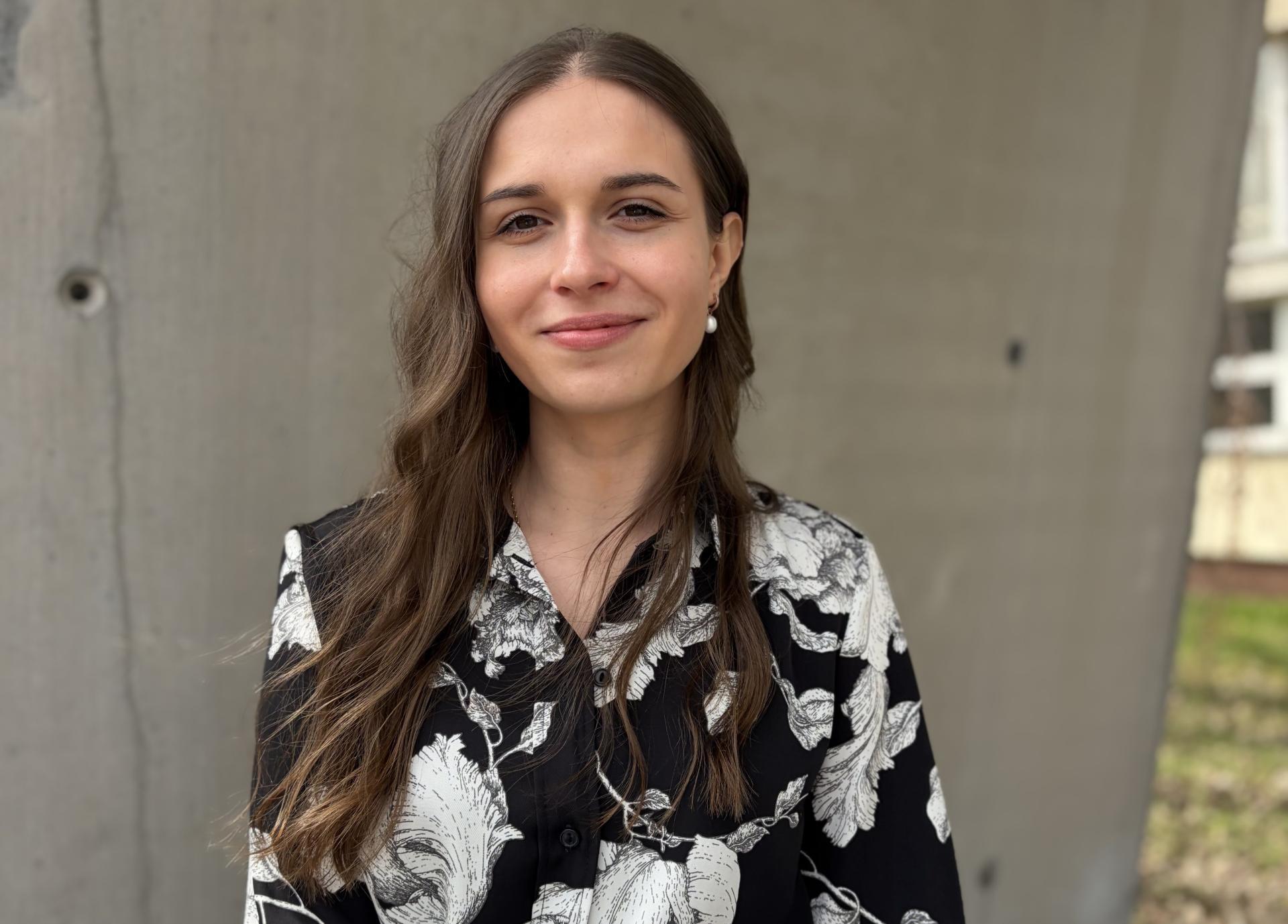 „Ocenění beru jako potvrzení smysluplné práce i motivaci do budoucna,“ říká oceněná studentka Johana Skupieňová
