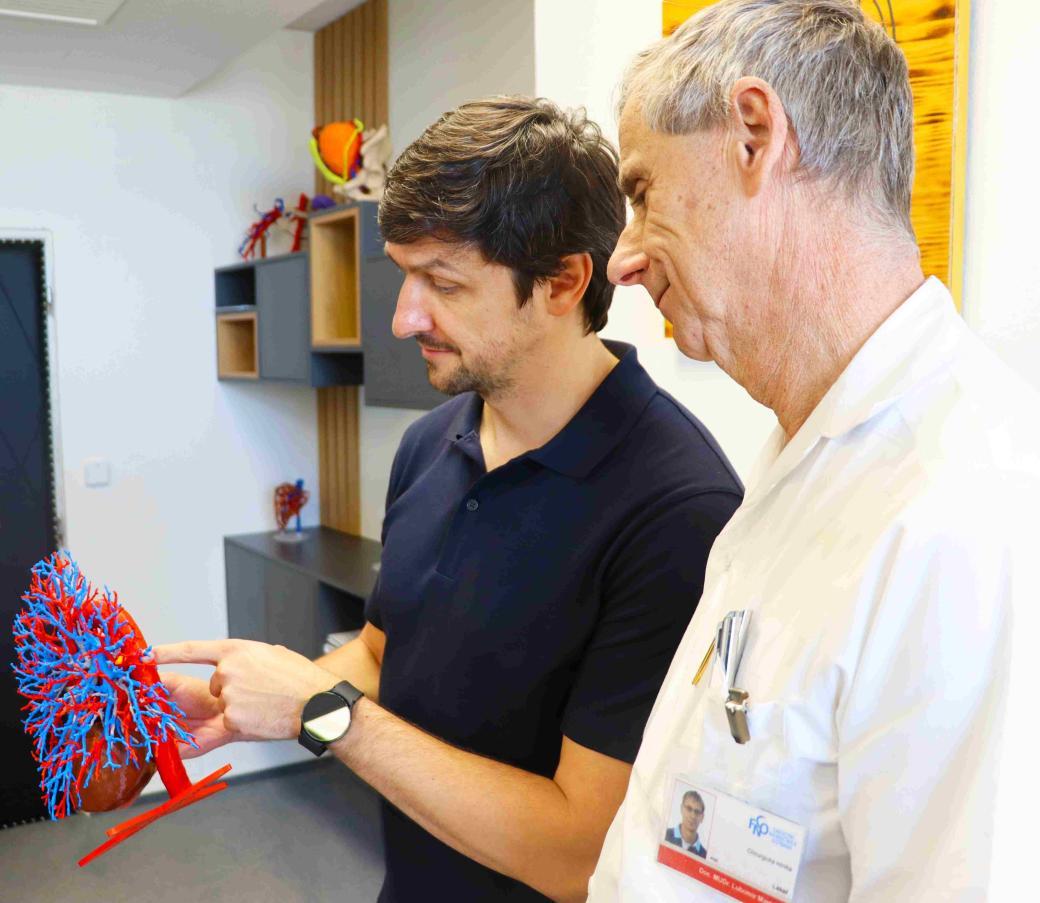 Lékaři využívají před komplikovanými výkony 3D modely orgánů a kostí