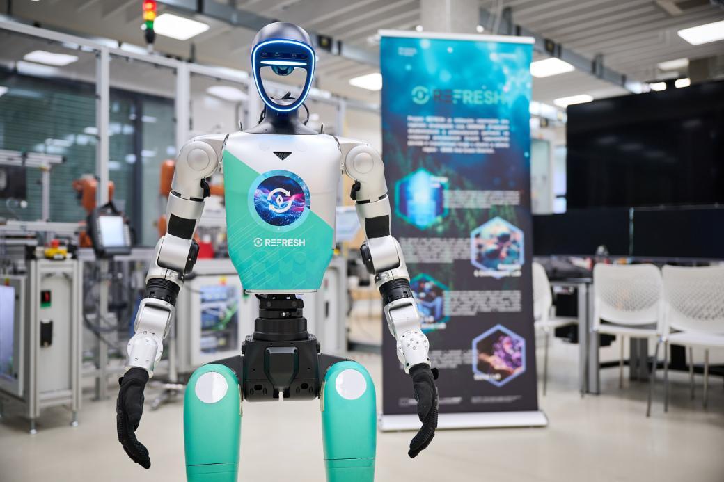 Na VŠB-TUO je první humanoidní robot