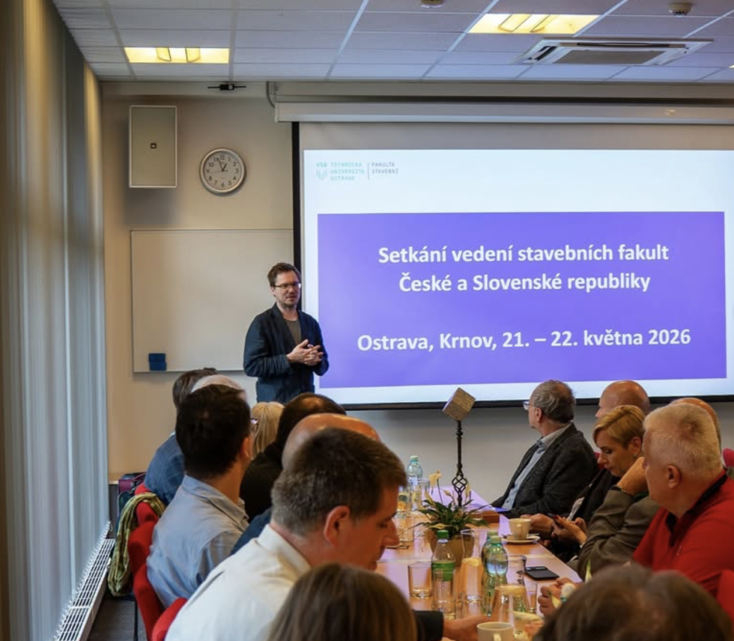 Fakulta stavební VŠB-TUO hostila setkání vedení stavebních fakult z Česka a Slovenska
