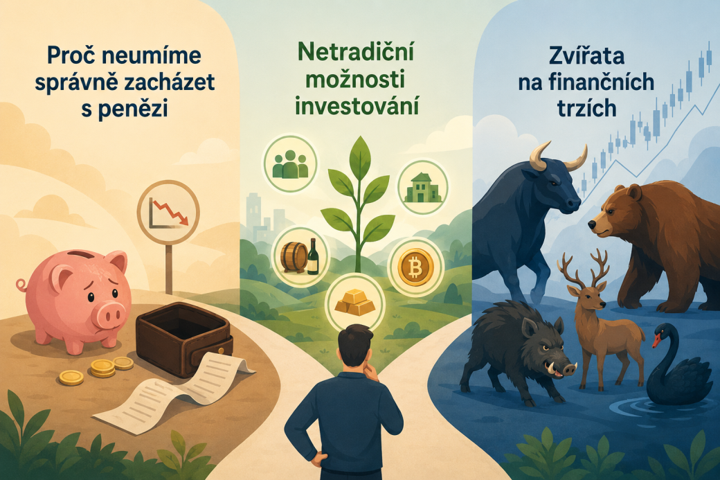 Série přednášek o penězích, investicích i psychologii trhu