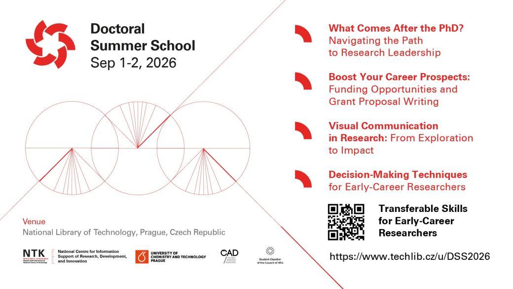 Doctoral Summer School 2026 - NTK in Prague