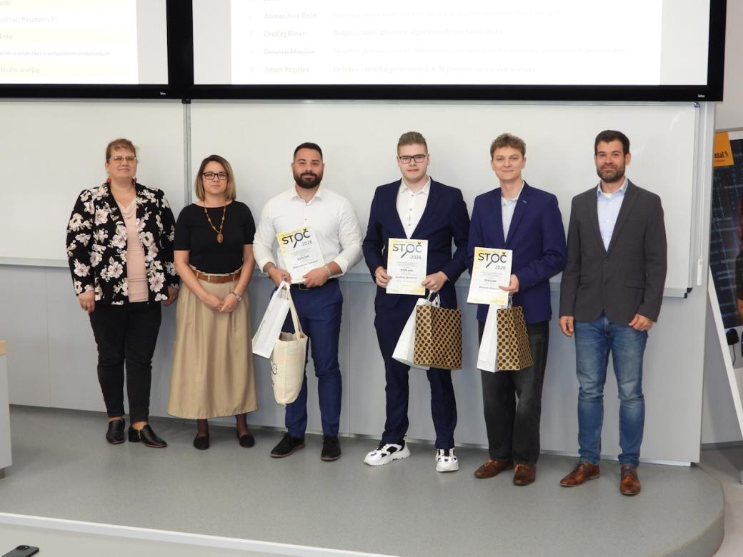Úspěch našich studentů na soutěži STOČ 2026