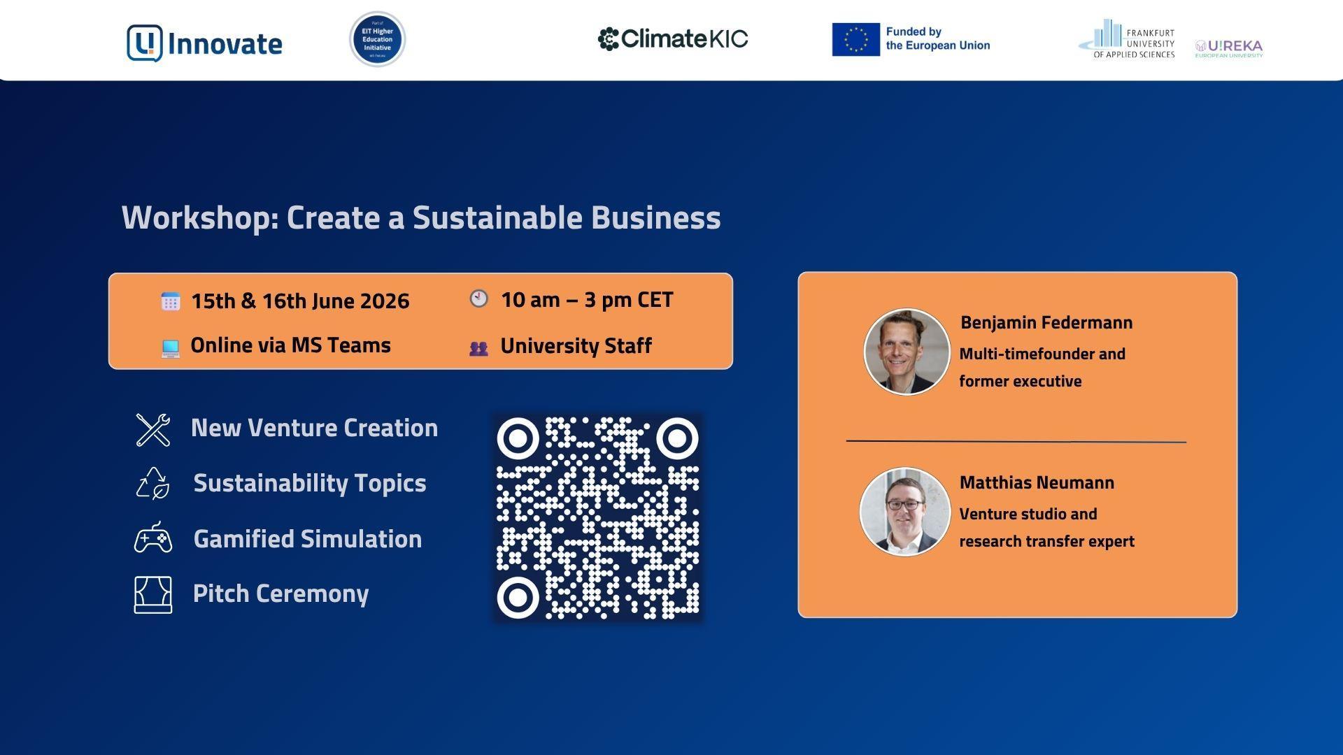 Create a Sustainable Business