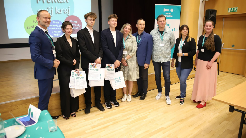 Každý nápad může zasít semínko budoucí změny. Středoškoláci proměňují svůj kraj