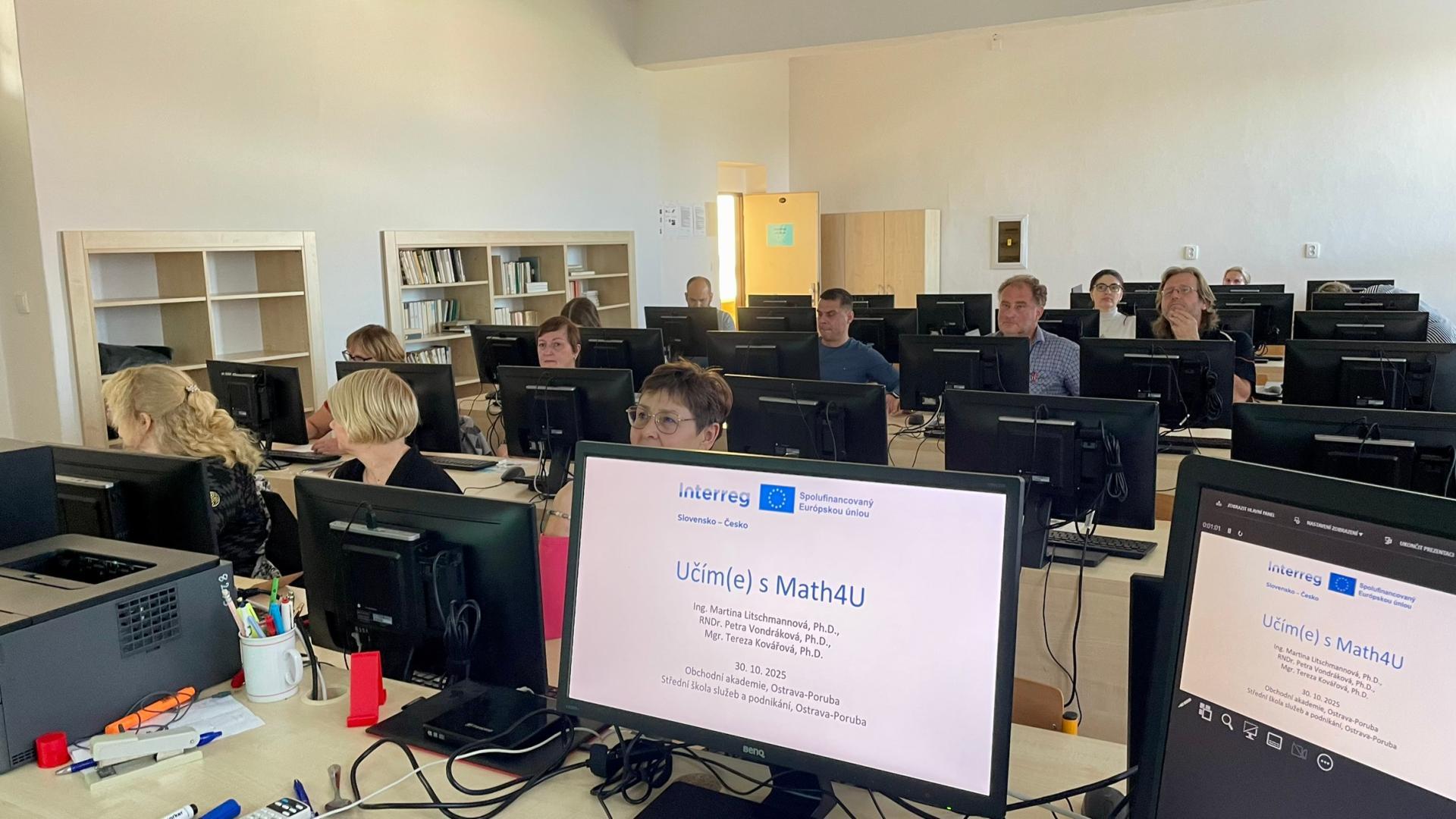 Projekt Učíme s Math4U proškolil už stovky učitelů