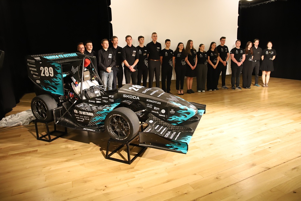 Formula TU Ostrava představila nový monopost VECTOR 10 EVO