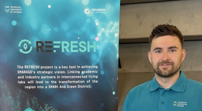 Reprezentace projektu REFRESH na festivalu INVENT ARENA 2026 v Třinci