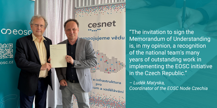 EOSC Node Czechia udělal významný krok na cestě do EOSC Federation