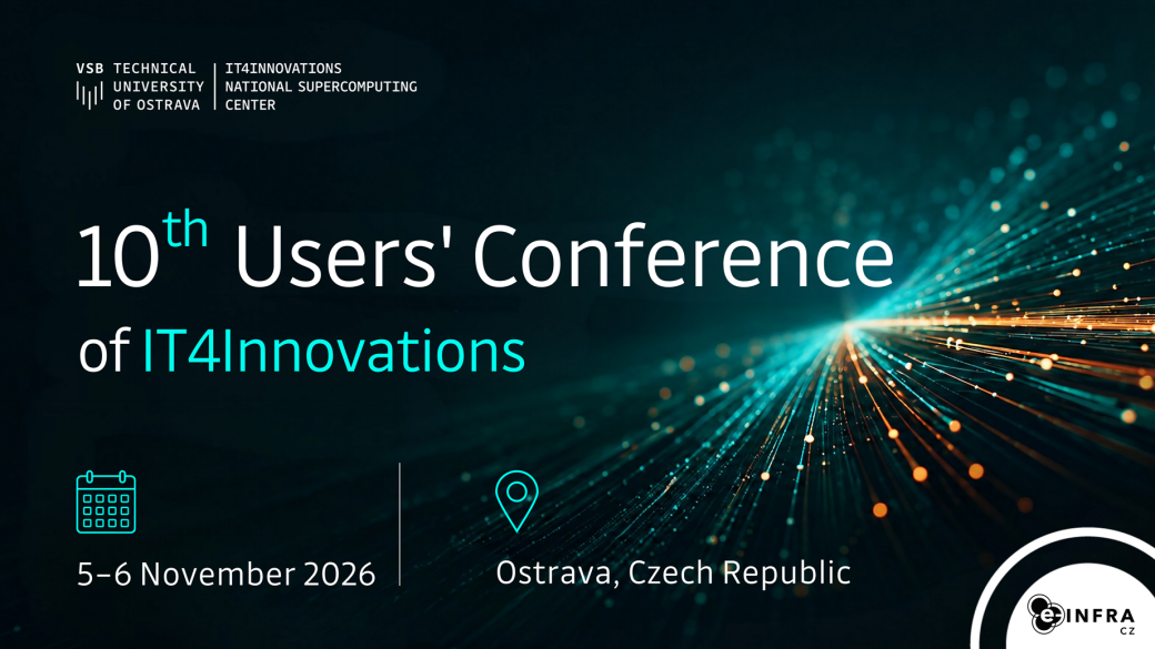 10. Konference uživatelů IT4Innovations