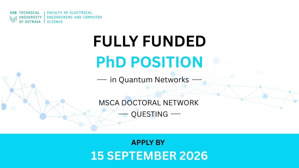 PhD Position in Quantum Networks (MSCA Doctoral Network QUESTING)