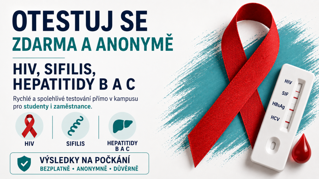 Bezplatné a anonymní testování v kampusu VŠB-TUO