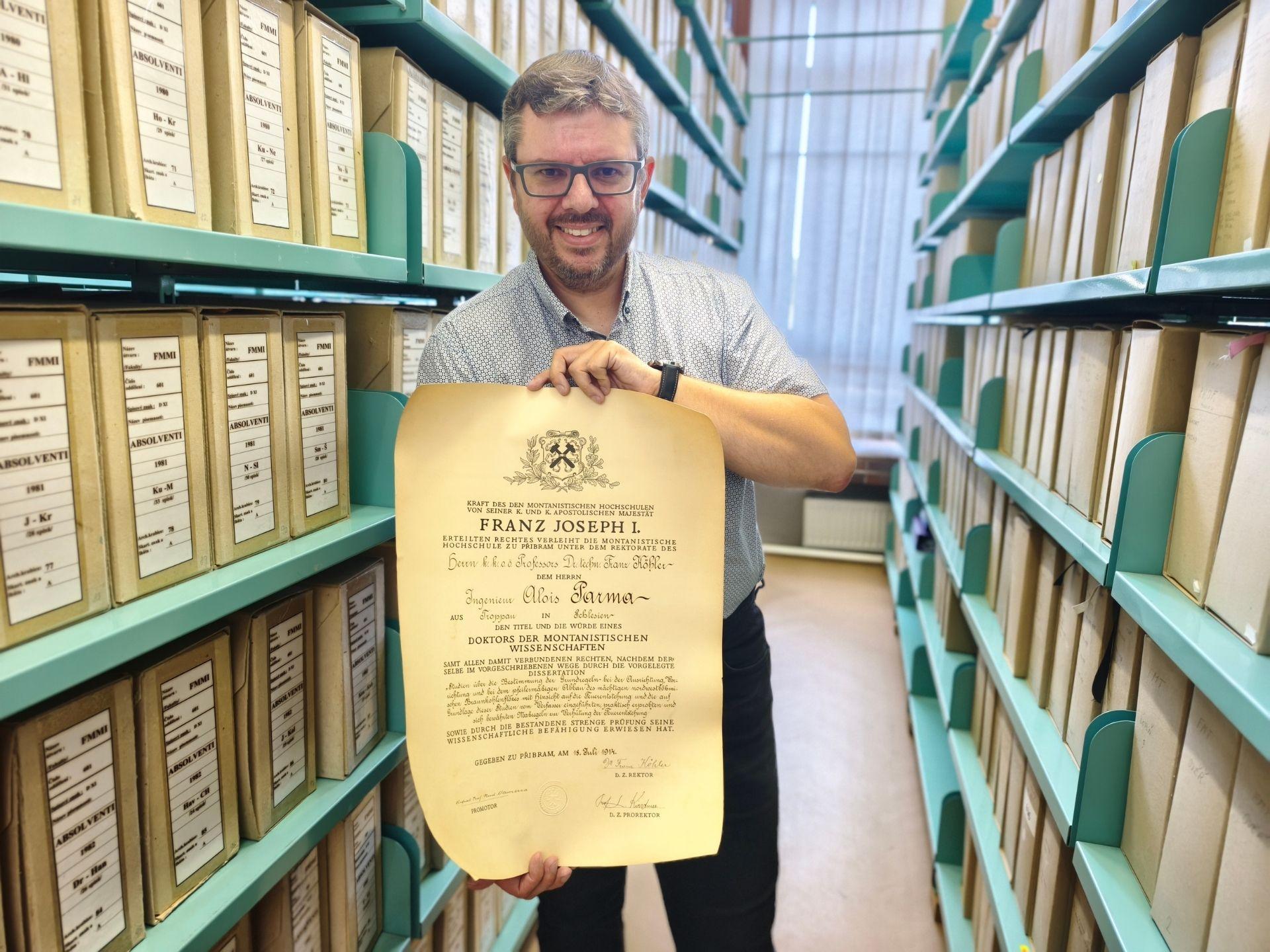 Už tři desetiletí pečuje Archiv o paměť univerzity 