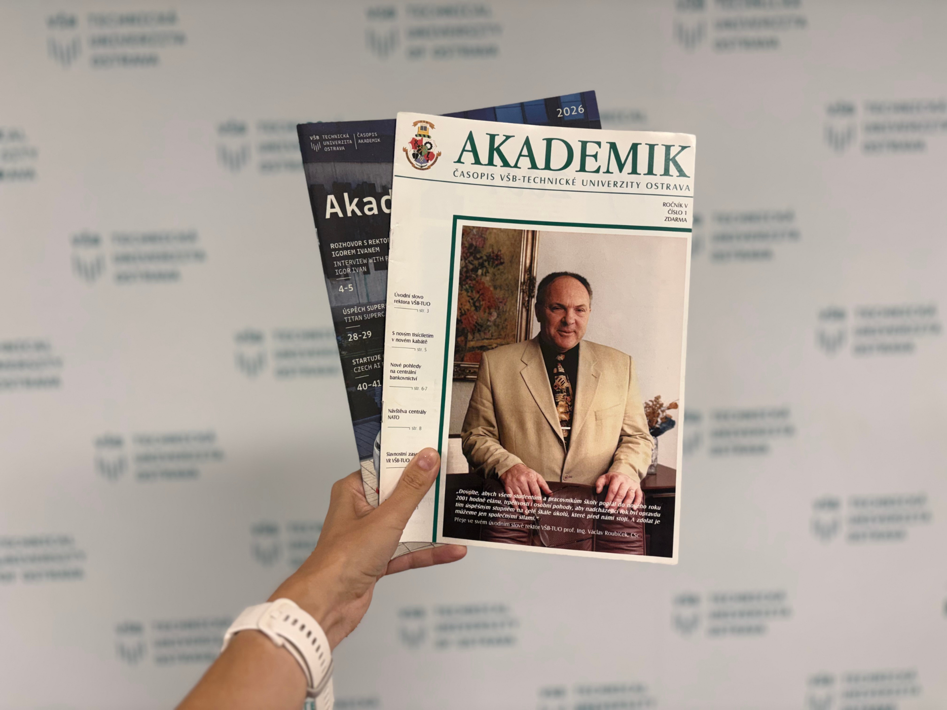 AKADEMIK: Časopis, který už čtvrt století informuje o životě na VŠB-TUO 